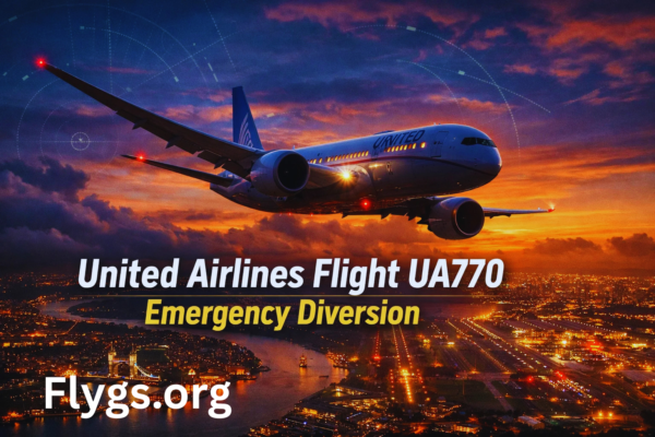united airlines flight ua770 emergency diversion